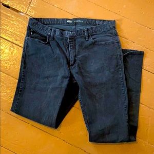 Men’s Vans V66 Slim Black Jeans sz 34x32
